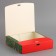 Happy New Year folding box, 20 x 18 x 5 cm, without tape, New Year