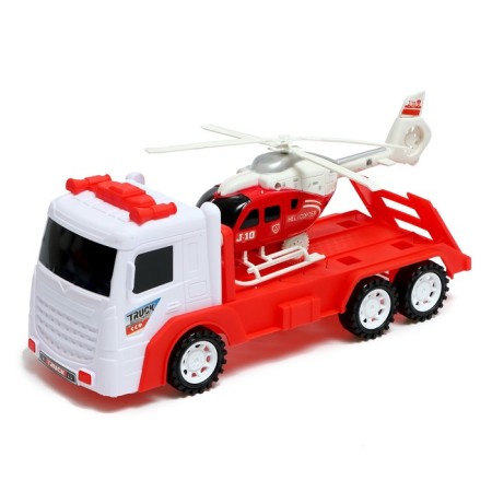 Truck inertial "Avtovos", helicopter in the kit, mix-4