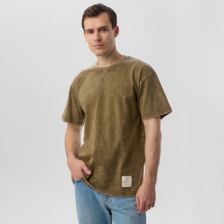 Men's T -shirt MIST made of boiled cotton, col. Green, rr l-4