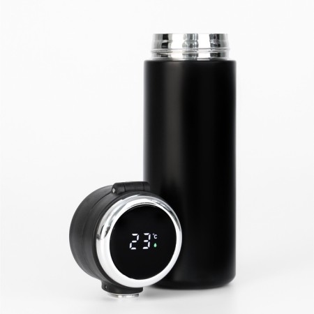 Thermal circle, 420 ml, Simple "Master K.", retains heat 8 hours, with the thermometer-5