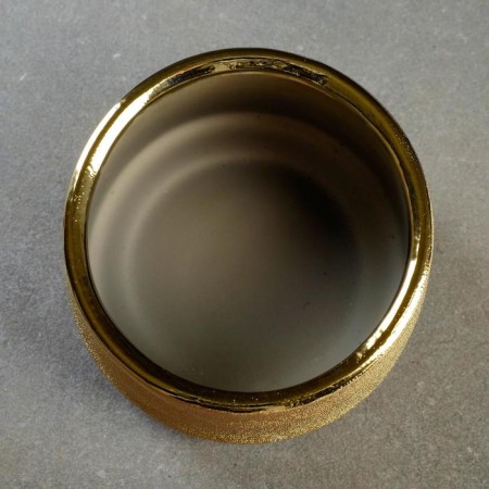 Golden Kashpo 14.5x14.5x10cm-3