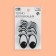Thermal appliance "Eyes with eyelashes", 6 × 5 cm, white color