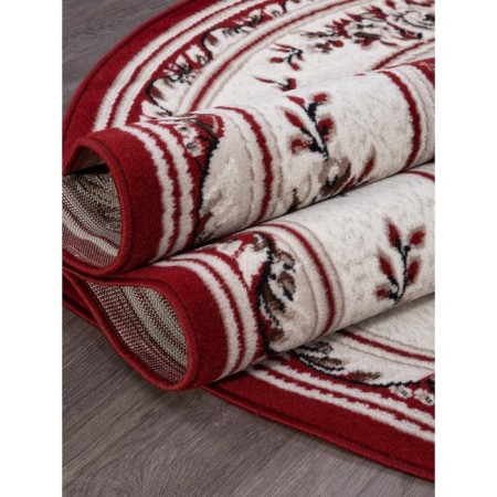 Oval carpet Merinos gavana, size 100x200 cm, color Red-3
