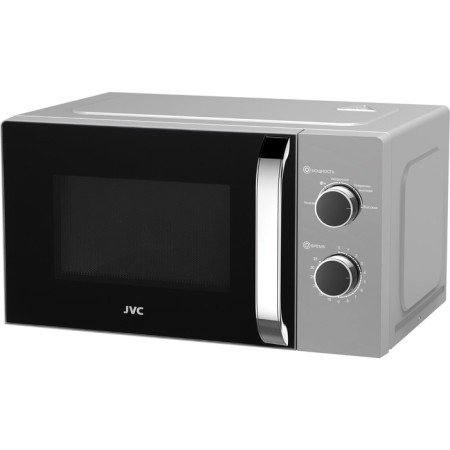 Microwave oven JVC JK-MW147M, 700 watts, 5 power levels, 20 l, silver-1