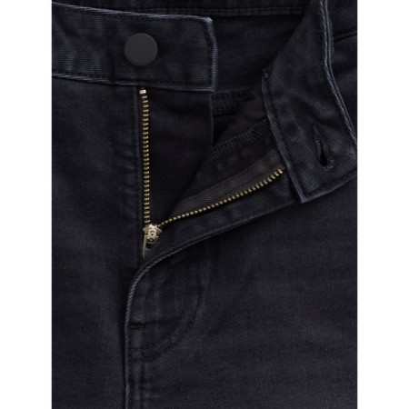 Jeans wide female Conte Elegant, size L, color Washed Black-5