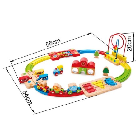 Musical railway "Rainbow puzzle"-1