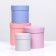 Set of round boxes 4 in 1 "Dawn" 20 x 20 x 17.5 - 14 x 14 x 13 cm