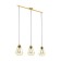 Tarbes chandelier, 3x60W E27