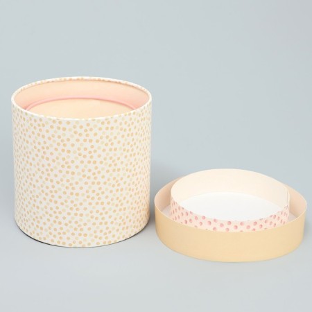 Set of hats 2 in 1, gift packaging, “points”, 13 x 13 cm, 16 x 16 cm-4