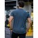 Sports T -shirt Male Isee, size 46, graphite color