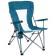 Tourist chair Maclay, with a cup holder, 64x42x93 cm, color cyan