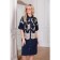 Women's dress, size 52, blue color