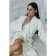 Frequency bathrobe, size 46, champagne color