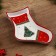New Year! Ceramic dish "New Year tree", 20x15.5x3 cm, white color