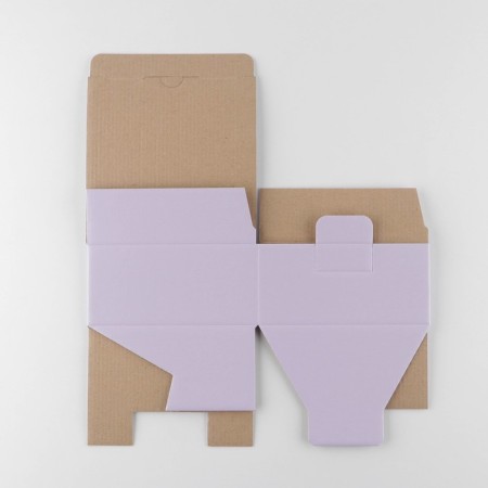 Gift folding box, packaging, "lavender", 15 x 15 x 7 cm-8