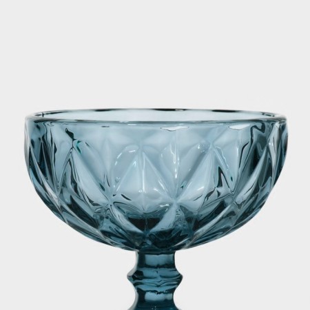 Glass Glass Magistro "Cruise", 350 ml, d = 12 cm, blue color-3
