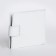 Wallet on the button, Textura, white color