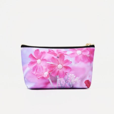 Lightning cosmetic bag, white/pink/lilac color-1