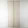 Antimoscate grid on magnets to protect against insects, 100 × 210 cm, beige color