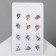 The icon "Assorted" dolphin, color mix (indivisible packing 12 pcs., Price per pcs.)