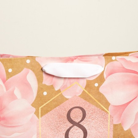 Package Gift Craft Vertical, Packaging, “From March 8”, Ml 27 x 23 x 11.5 cm-2