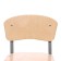 The stool is adjustable "kuzya", plywood (00-1), back-bubble