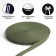 Berry tape, 15 mm, 50 ± 1 m, density 3.33 g/m, khaki color