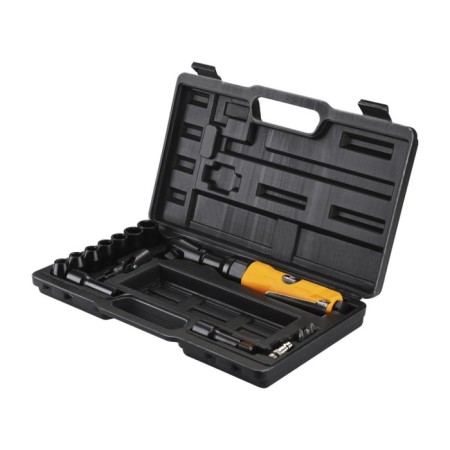 Pneumatic pneumatic ratchet DKPT03 SET 3, 160 rpm, 3/8, 1/2 ", 1/4F inch, 15 items-2