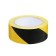 The tape is marking, signal, adhesive, yellow - black, 33 m x 4.5 cm