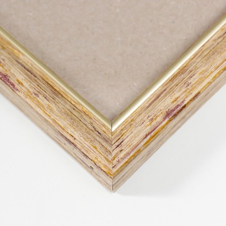 Photo frame plastic 30x45 cm, beige (plastic screen)-1