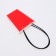 Bag for flowers red moisture-resistant, 17x17-11.5x11.5-20 cm 10
