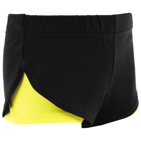Shorts for gymnastics and dancing Grace Dance, p. 34, black color/lime-4