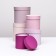 Set of round boxes 5 in 1 "Berry", 23 x 23 - 15 x 15 cm