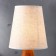 Board lamp 16600/1wt E27 40W white 16x16x36.5 cm Risalux