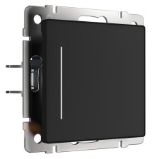 Single switch single -clavy with backlight (black) W4512008