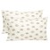 A set of pillowcases, size 40x60 cm, print, crown, white color - 2 pcs.