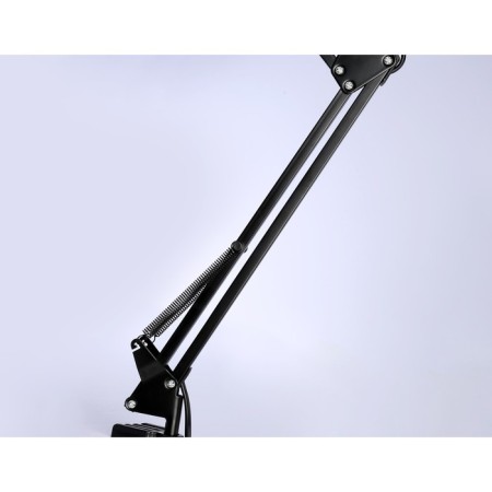 A table lamp with an E27 interchangeable lamp on the Ambrella Light, Desk, De7722, E27, Black Color-5