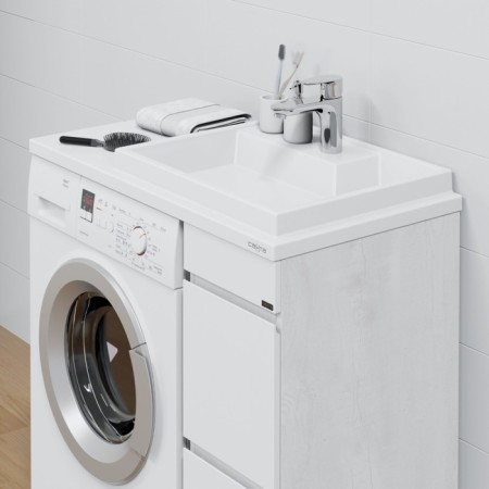 Tumbling under the sink above the washing machine of Santa "Mars 29" floor, 2 boxes, light color 1018318-1