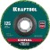 Polymer-grinding circle Kraftool 36599-125, abrasive, d = 22.2 mm, 125 mm