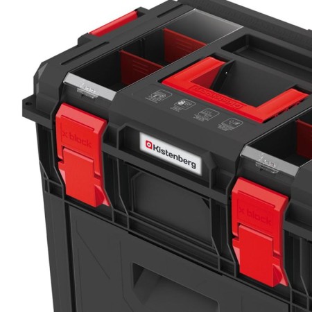 Modular tool box, plastic, on wheels, X-Block Pro-5