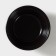 Porcelain plate Carbone, 600 ml, d = 15.5 cm, h = 6 cm, black color