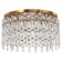 Ceiling chandelier Legacy 8xe14 40W, size 60x60x34 cm, bronze color