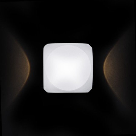 Bra Outdoor O015WL-L4W, LED, 4 W, 65x65x56 mm, 340 lm, 3000k, white-4