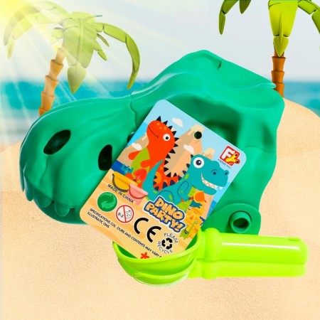 Sanding set "Dinosaur", 2 items, color mix-8