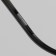 Radius power connector for the track system Technical TRA034CS-B, 19x1.6x1.8 cm, black color