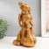Souvenir Polystone "Pyramid from Elephants" Gold 7.7x14.5x25 cm