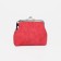 Women's wallet on the farmar, red color