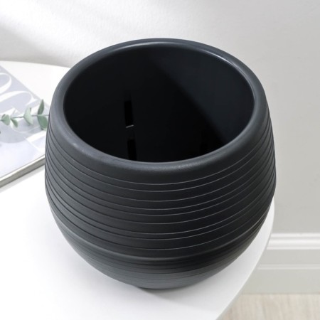 Flower pot "Japan", 3 l, graphite color-2