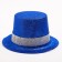 Carnival hat "Cylinder", on an elastic band, Mix colors