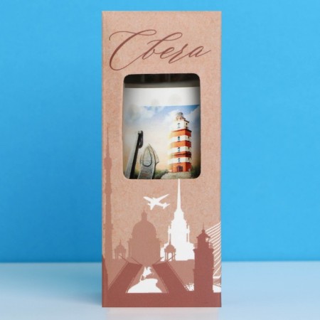Candle in the flask "Murmansk" 8 x 3 cm-5